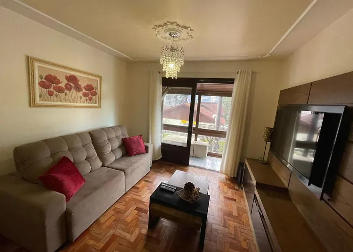 Apartamento Para 9 Pessoas - Blumenhaus 201 - Uma Quadra Da Rua Coberta!